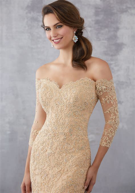 MGNY Evening Gowns | New York Lace Couture - 71731 | New York Lace