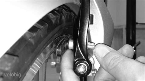 V-Brake setting. Настройка ободных тормозов - YouTube
