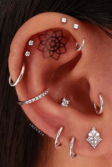 26 of the Most Unique Ear Piercing Ideas