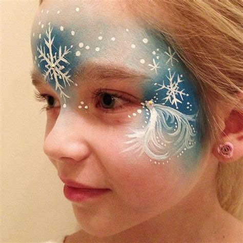 Аквагрим для детей своими руками? Идеи рисунков на лице ребенка? Elsa ...