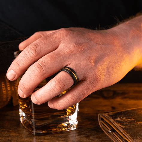 Platinum Wedding Bands & Rings for Men - Manly Bands