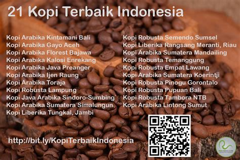 kopi terbaik indonesia   mendapat sertifikat indikasi