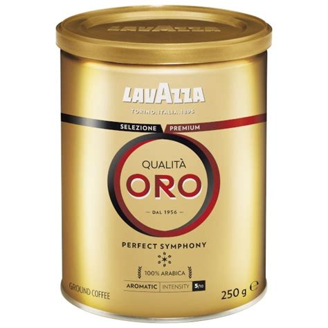 LAVAZZA Qualita Oro (Лавацца ОРО) кофе молотый, в жестяной банке, 250 г ...