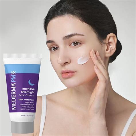 Mederma PM Scar Cream for Acne, Burn & Surgery Marks + Collagen Booster