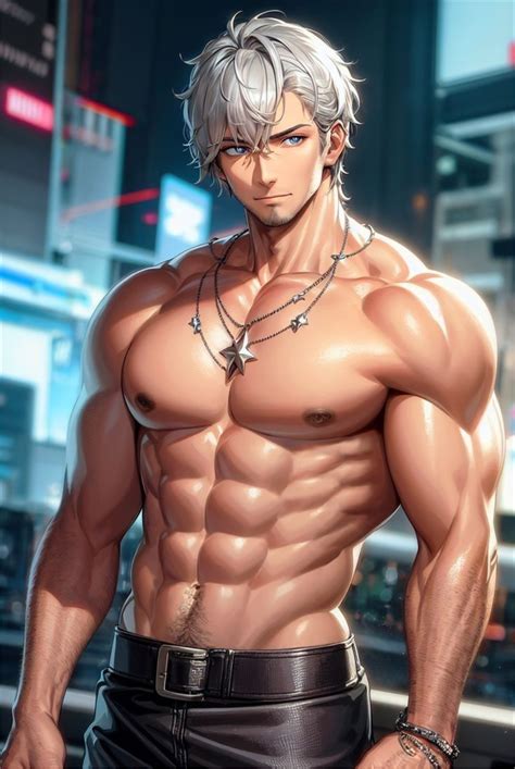 Buff anime boy by GxdlyBeast on DeviantArt