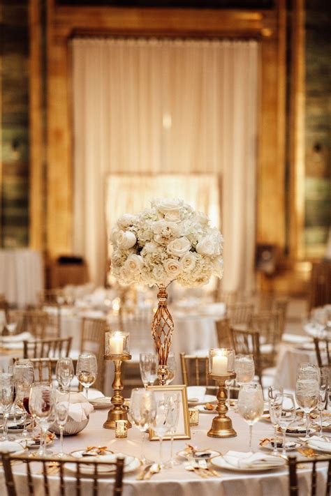 Timeless Black, White, & Gold Wedding at The Pennsylvanian | Gold