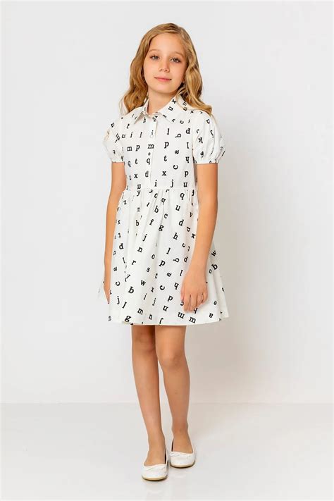 InCity Kids Girls Alfabe Elbise