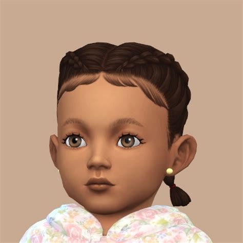 Cottage Living Hair Converted To Infants | PandoraSims | Sims baby