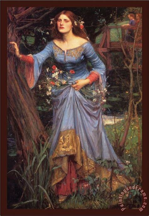 John William Waterhouse Ophelia painting - Ophelia print for sale