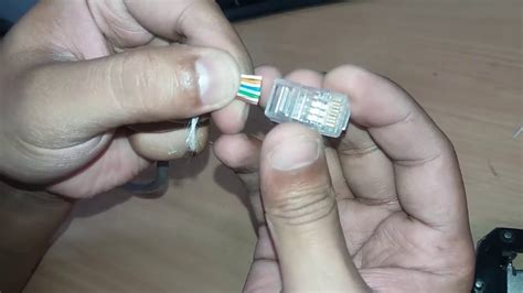 rj connector cable ethernet cable lan cable crimping