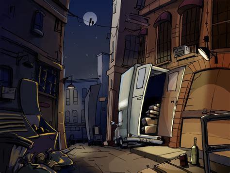 Lukey Arts: back alley