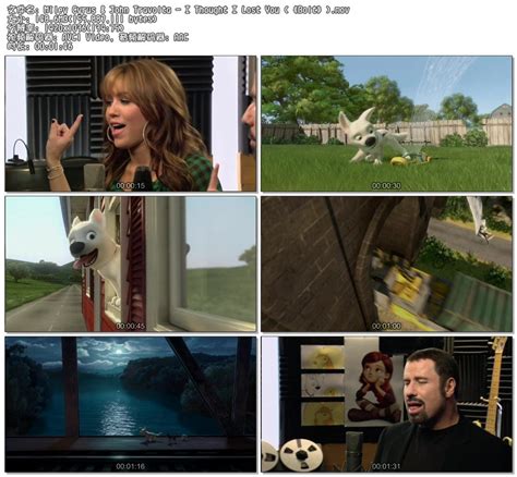 Miley Cyrus & John Travolta - I Thought I Lost You (《Bolt》) | ShareMania.US