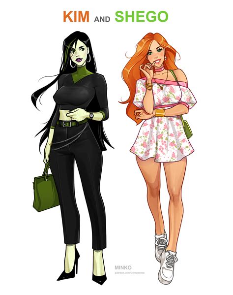 shego and kim possible (kim possible) drawn by olena_minko | Danbooru