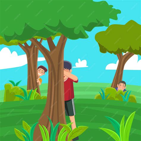 Hide And Seek Clipart Hide And Seek Clip Art Vector I - vrogue.co
