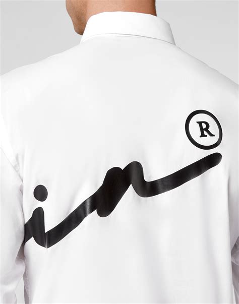 Cotton Shirt Playboy Cut LS Signature Edition | Philipp Plein Outlet