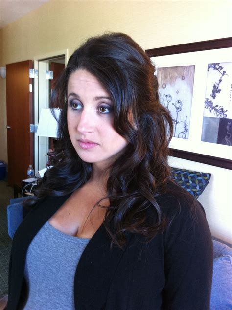 Half up half down - Hair by Jackie- Www.bella-angel.com Bella Angel