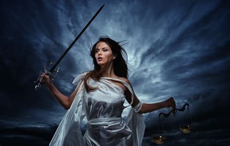 Обои красивая девушка, night sky, beautiful girl, ночное небо, justice ...