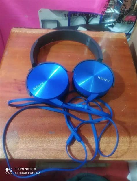 Headphone SONY MDR-XB450, Elektronik, Audio di Carousell