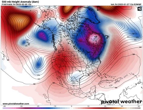 The Coldest Air of 2023 Plunges from Canada into the United States ...