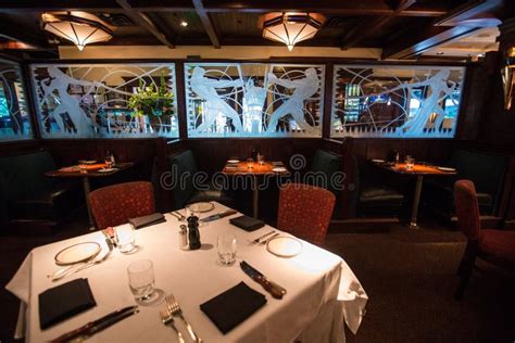 Upscale Restaurant stock photo. Image of steak, design - 72262574