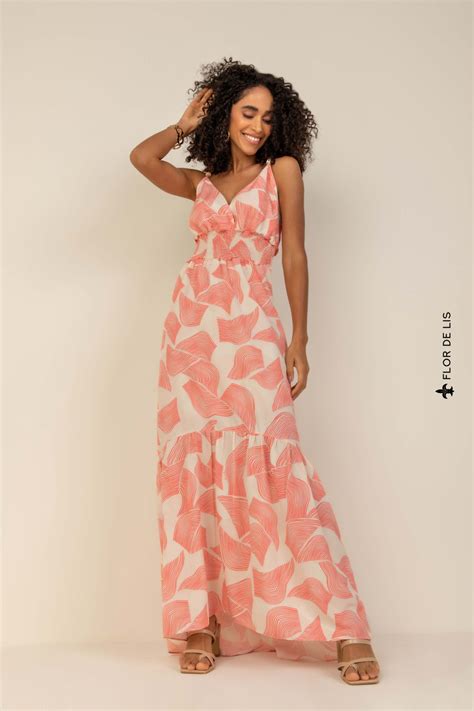 Vestido Solto Longo - Vestido Longo Manga Curta Solto