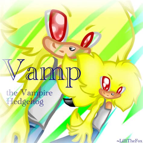 vamp  vampire hedgehog  lillithefox  deviantart