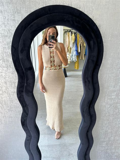 NUDE SAHARA DRESS