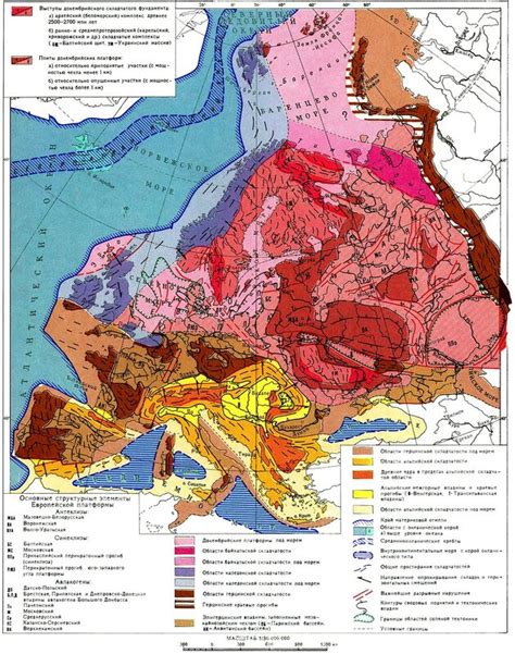 Тектоническая карта Европы: iv_g — LiveJournal
