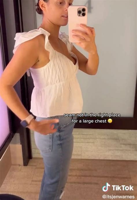 'I have a small waist and huge boobs – clothes shopping can be a real