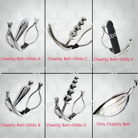 6 Types of Chastity Belts for Women, Adjustable, With Vaginal Plug,gift