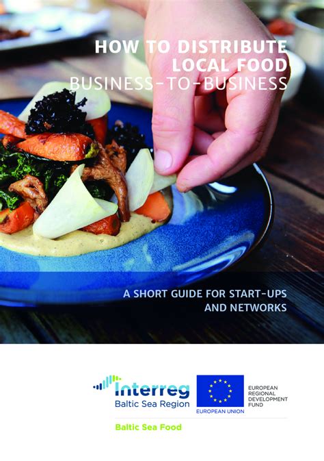 Kā izplatīt vietējo pārtiku Bizness-Biznesam (B2B) tīklā - rokasgrāmata ...
