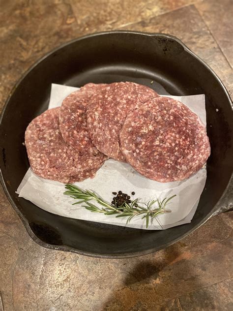 Beef Patties – Borntrager Dairy