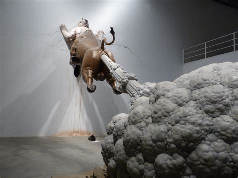 Chen Wenling’s bull fart sculpture – What you see might not be real