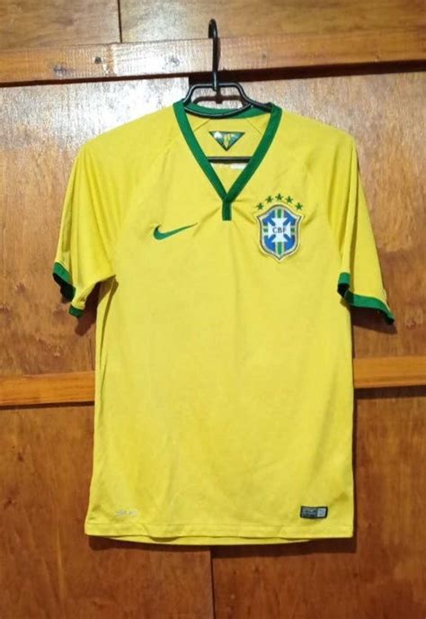 Nike × Soccer Jersey × Vintage Brazil Team Jersey Hom… - Gem