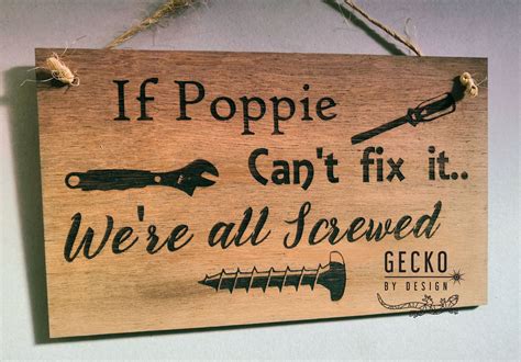 Fix it Man Signs - Gecko by Design