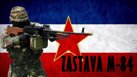 ZASTAVA M84 - JUGOSLOVENSKI LAKI MITRALjEZ - YouTube
