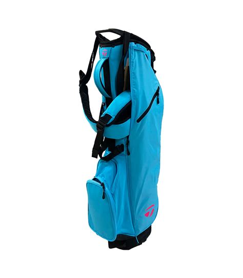 NEW 2024 TaylorMade Flextech Carry Miami Blue 3 Way Stand/Carry Golf