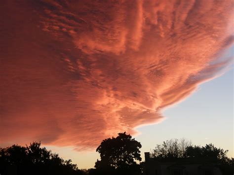 Fiery Sunset in New Jersey