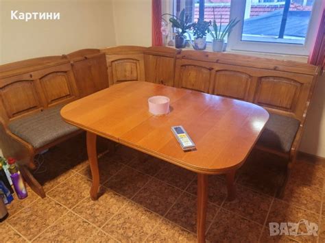Кухненска маса с кухненски ъгъл в Маси в гр. Троян - ID42944026 — Bazar.bg