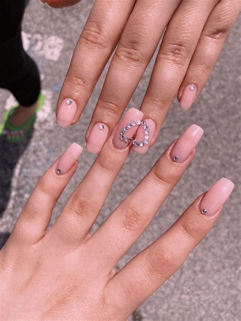 Matching Heart Nails | Heart nails, Best friend nails ideas, Nails for kids