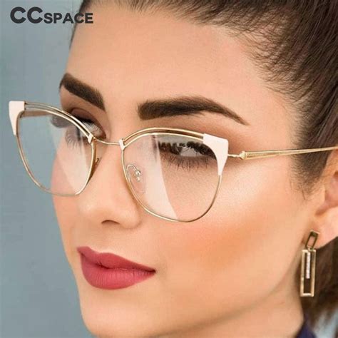 oculos orelha de gato armacao de grau eyeglasses  women fashion