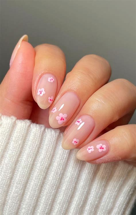 trendy spring nails thatll   pastel glitter swirl