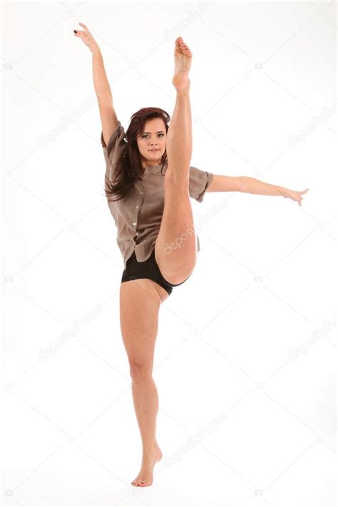 High kick dance move young girl Stock Photo by ©darrinahenry 6064059