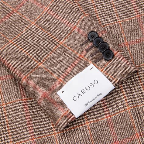 Caruso Aida Costume Saxon Club Prince of Wales Flannel – Frans Boone Store