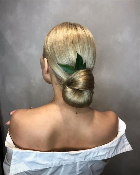 🌿Гладкие и элегантные пучки, занимают отдельное место в моём ...