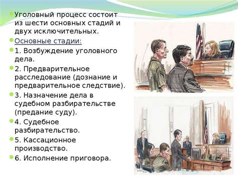Основные стадии уголовного процесса - скачать презентацию