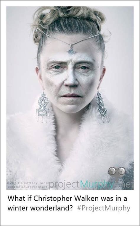 Walken in a winter wonderland : r/funny