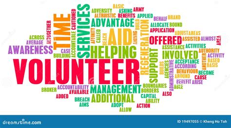 volunteer royalty  stock photo image
