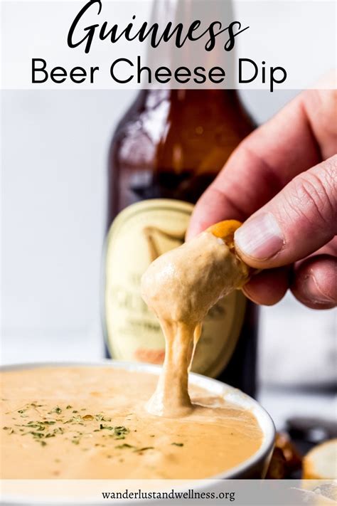 Guinness Beer Cheese Dip • Wanderlust and Wellness