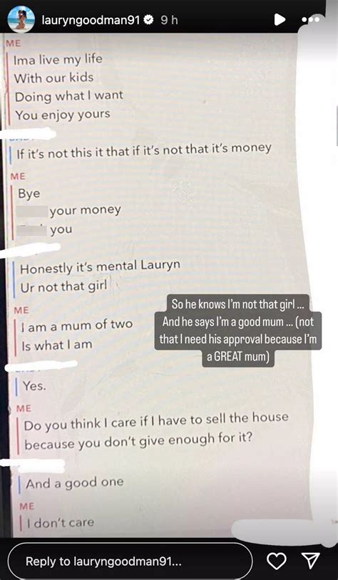 Lauryn Goodman and Kyle Walker's most explosive texts including three